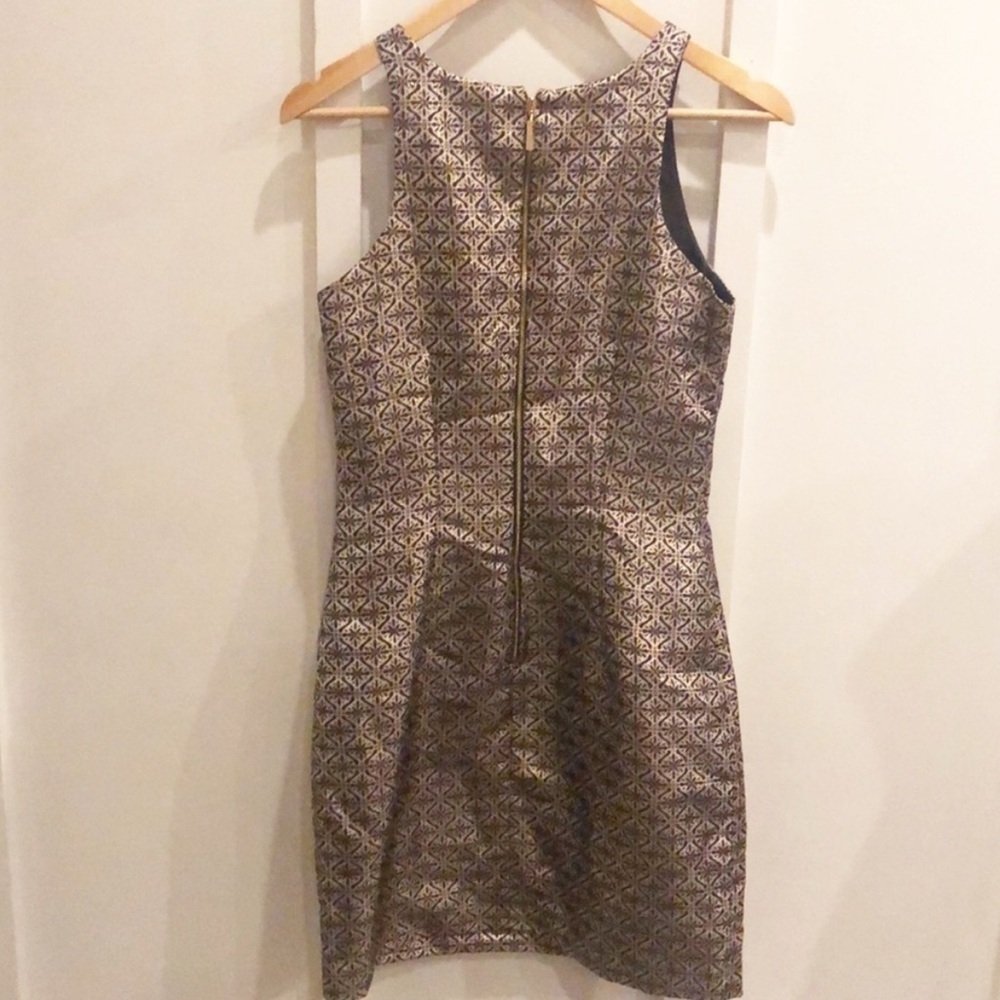 Amanda Uprichard Shimmer Shift Dress P XS